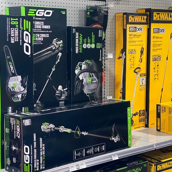 Now Carrying EGO Power Tools